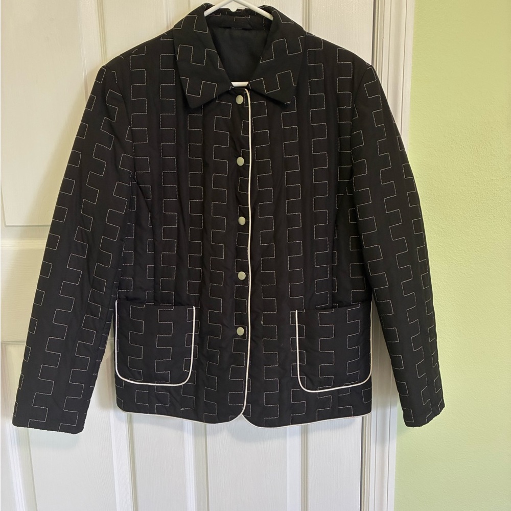 Black Quilted Women's Jacket